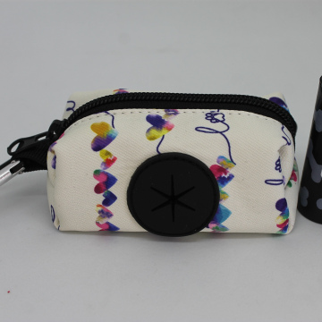 Porte-sac à excréments blanc